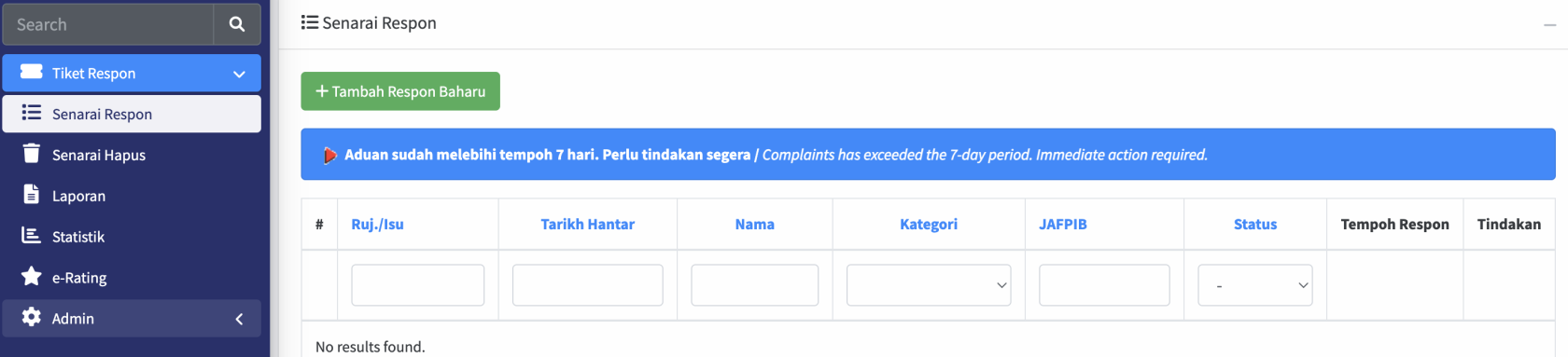 Erespon - Senarai Respon page.png